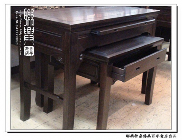 檀木八方吉利桌 4