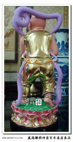 善財安金彩繪 6