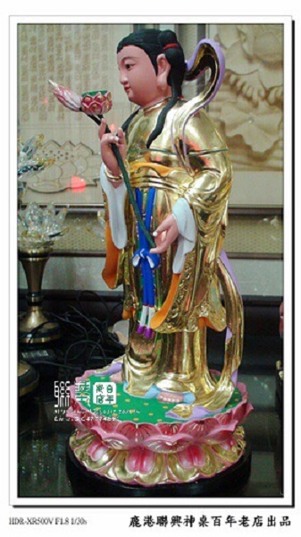 龍女安金彩繪 5