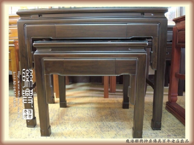 檀木天福桌 1