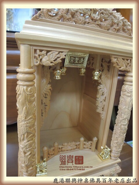 客製6寸用雙柱龕 4