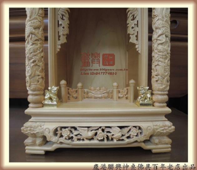 客製6寸用雙柱龕 6