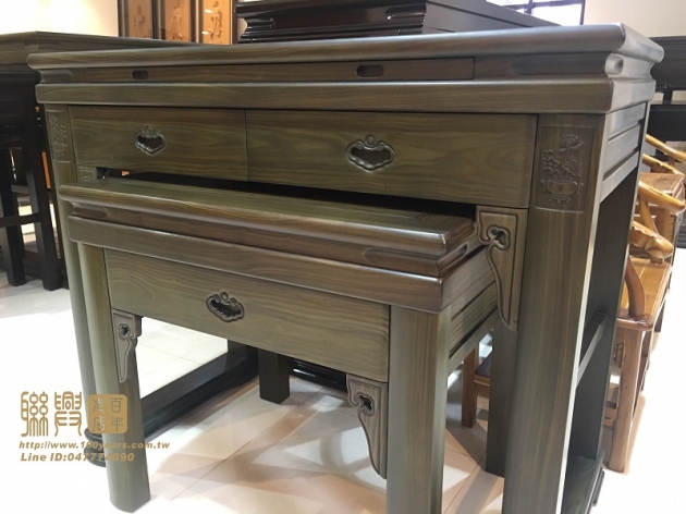 綠檀平安富貴桌 6