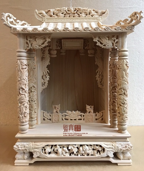 客製小尊用翹翼龕 1