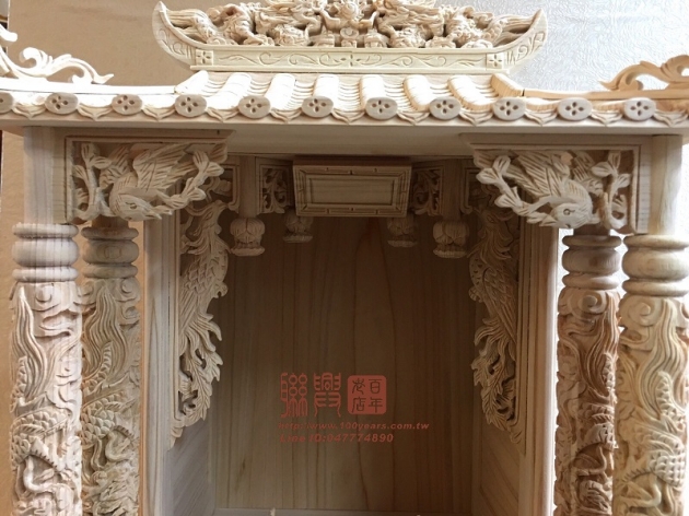 客製小尊用翹翼龕 2