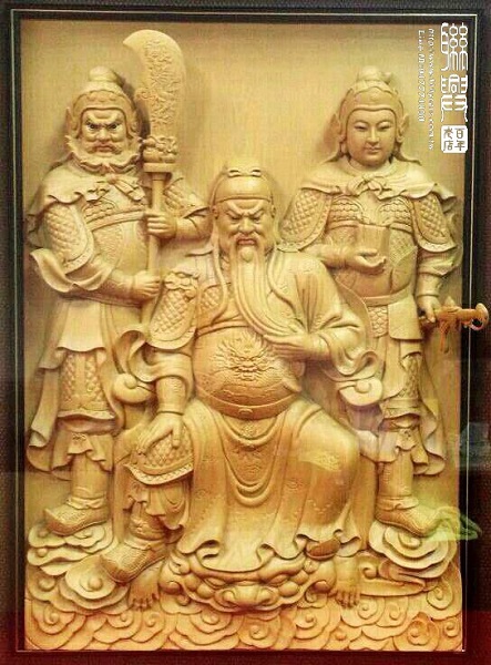 浮雕關聖帝君 3