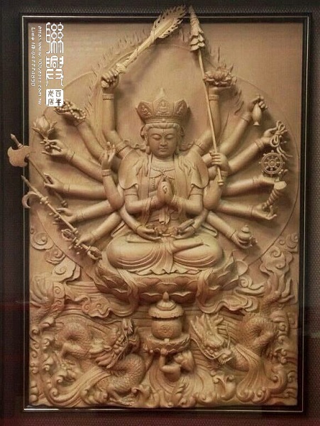 浮雕準提佛母 3