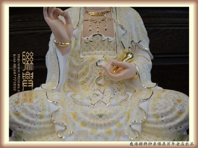 極彩白衣觀音 3