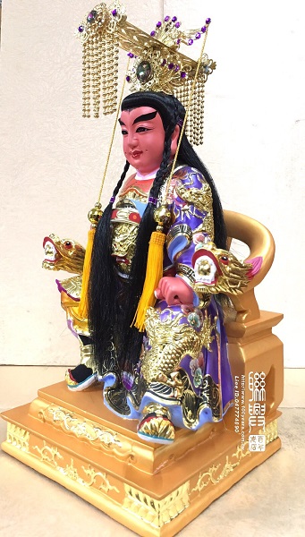 植髮手工帝帽坐龍椅太子 3