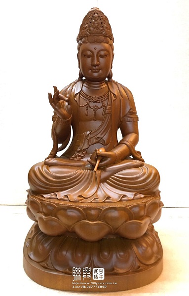 梢楠唐式觀音 1