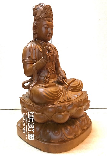 梢楠唐式觀音 4