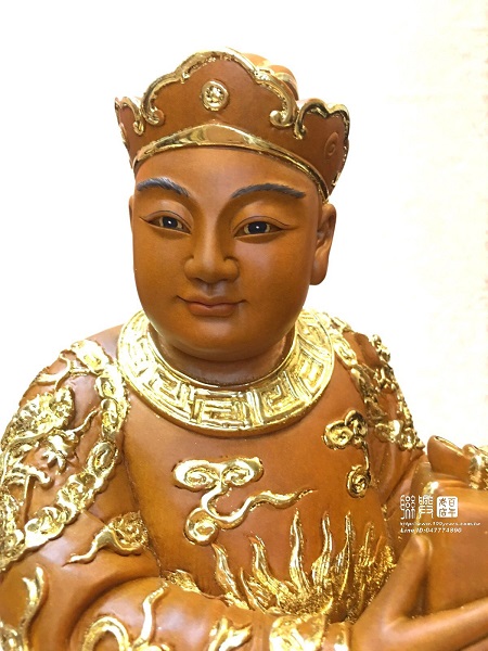 客製關平將軍描金 2