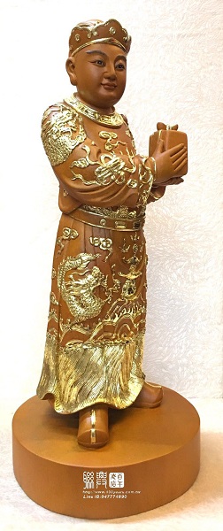 客製關平將軍描金 4