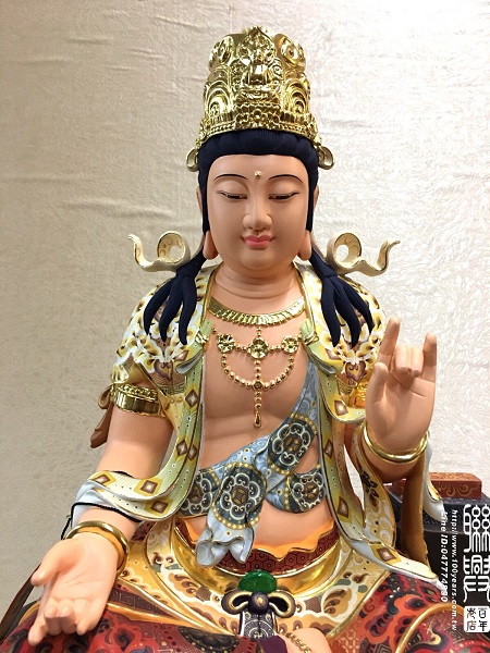 尺六極彩悠然自在觀音 2