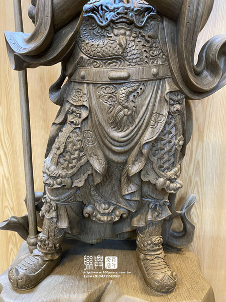 2.9尺南海沉香關聖帝君 3