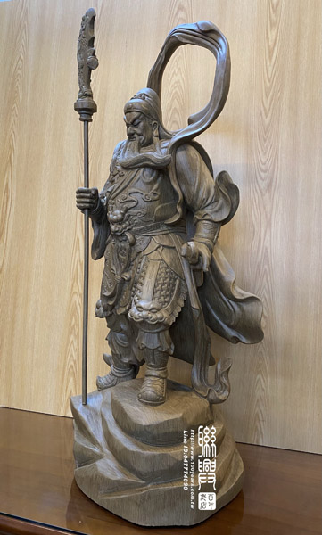 2.2尺南海沉香關聖帝君 3