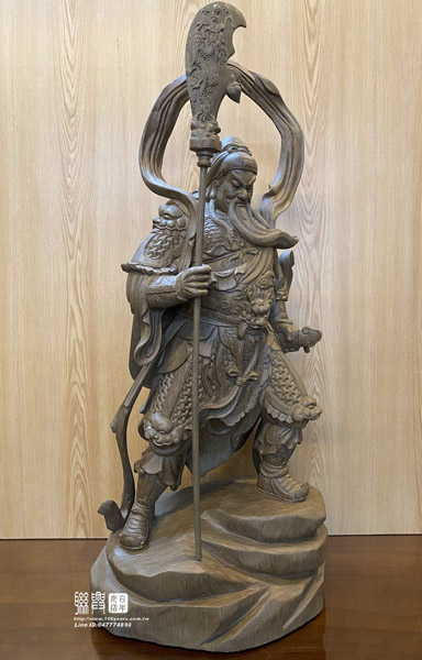 2.2尺南海沉香關聖帝君 5