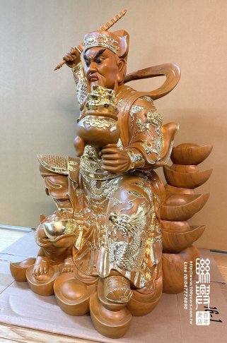 客製2.2尺或尺3或尺6武財神 3