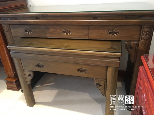 綠檀平安富貴桌 2