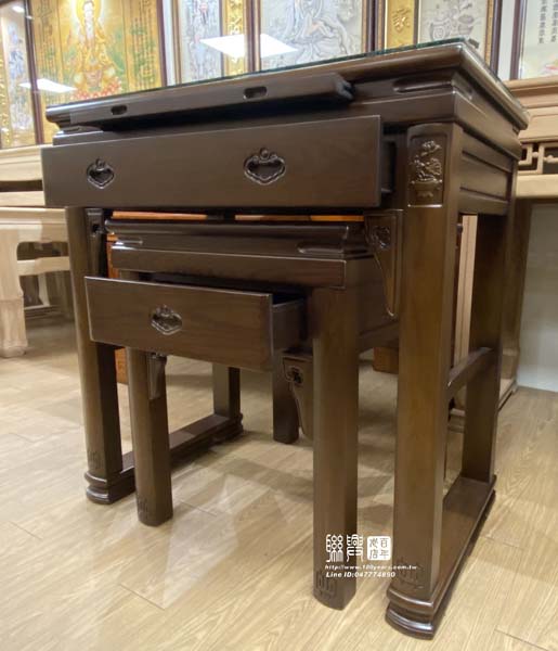 榆木平安富貴桌 8