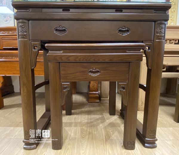 榆木平安富貴桌 10