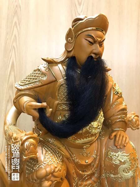 漆線描金關聖帝君 6