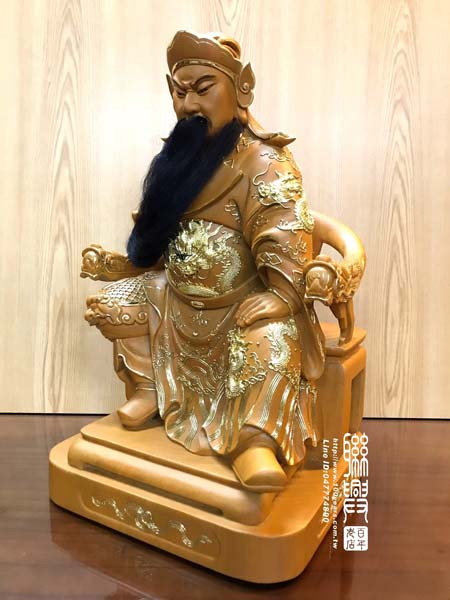 漆線描金關聖帝君 3