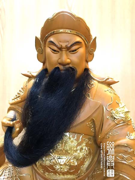 漆線描金關聖帝君 2