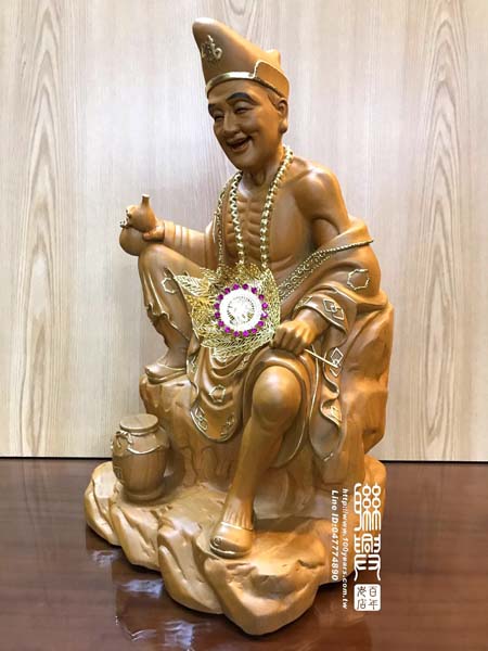 漆線描金濟公 3