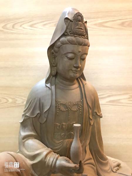 頂級金絲楠木尺六自在觀音（三） 7