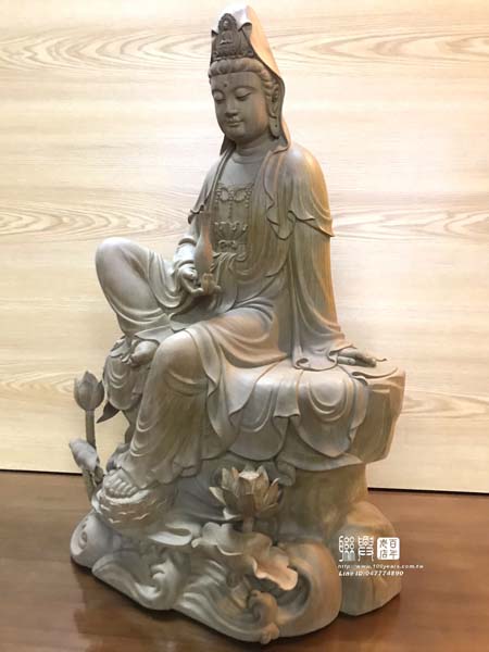 頂級金絲楠木尺六自在觀音（三） 4