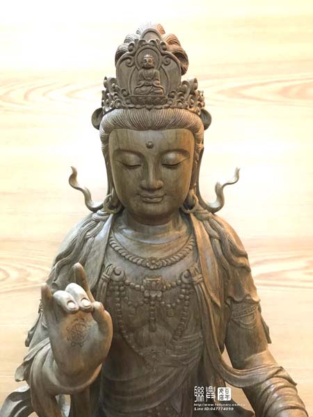 頂級金絲楠木尺六自在觀音（二） 2
