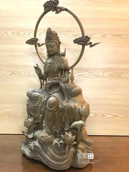 頂級金絲楠木尺六自在觀音（一） 4