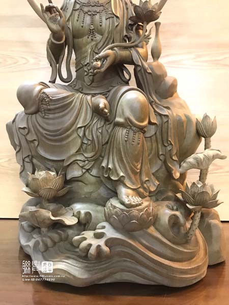 頂級金絲楠木尺六自在觀音（一） 3