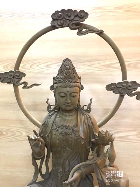 頂級金絲楠木尺六自在觀音（一） 2