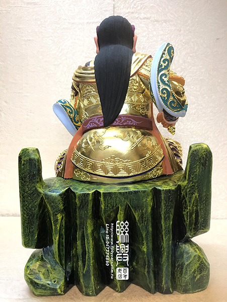 台製漆線安金彩繪玄天上帝 7