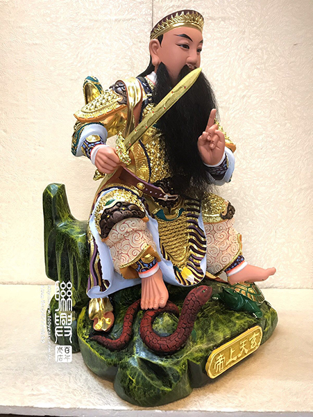 台製漆線安金彩繪玄天上帝 5