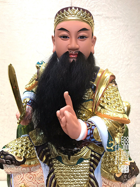 台製漆線安金彩繪玄天上帝 2