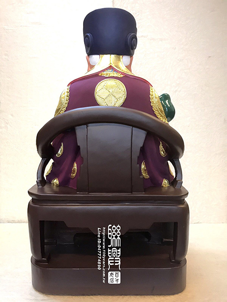 台製漆線安金彩繪福德正神 8