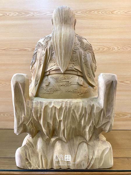 客製兩尺二金絲楠木玄天上帝（三） 7