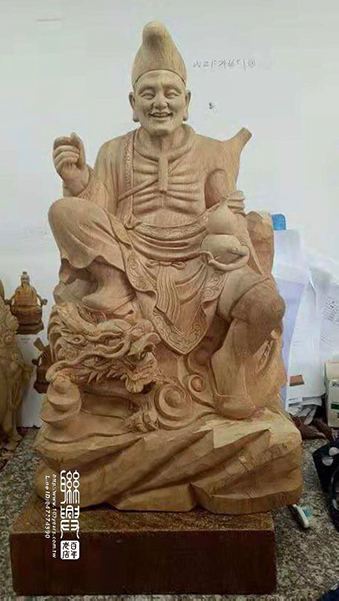 客製踏龍濟公 2