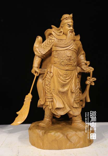 尺三台灣梢楠站武聖關公 3