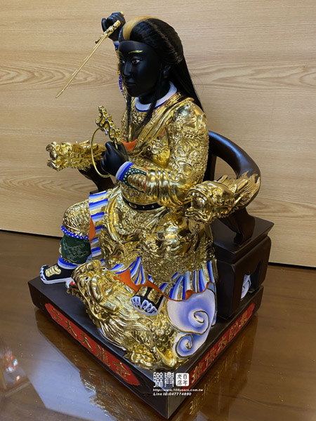 客製尺三樟木植髮金龍太子 4