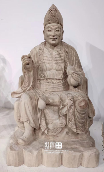 客製尺六安金彩繪濟公 2