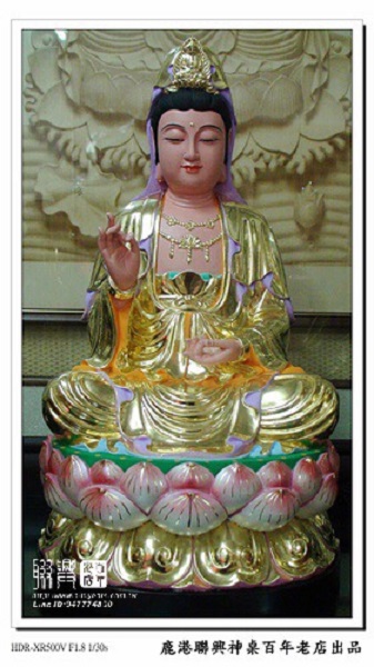 二度觀音安金彩繪