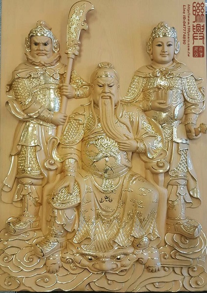 浮雕關聖帝君