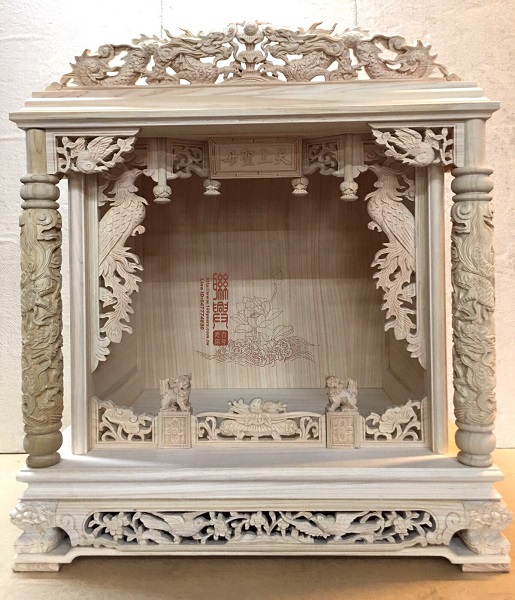 8寸8三尊用雙柱龕