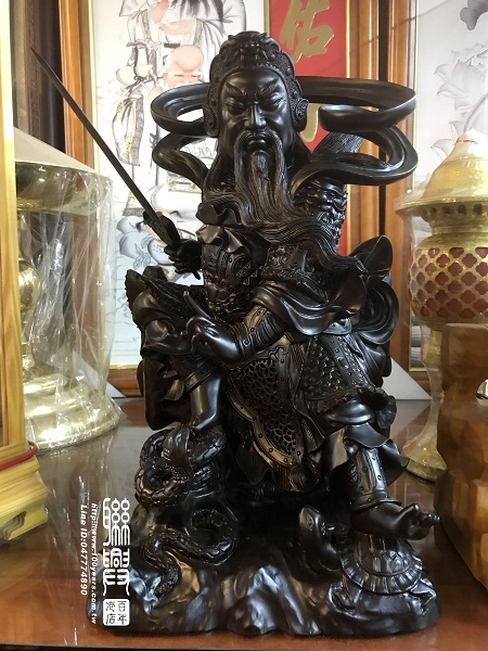 黑檀偏體玄天上帝